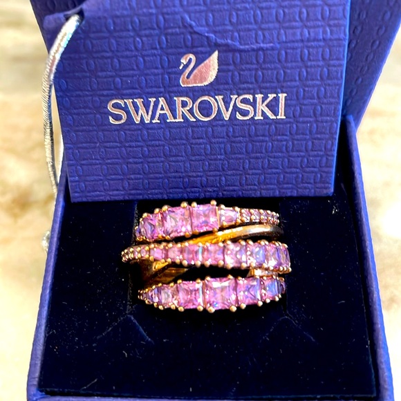 Swarovski Purple Wrap Ring - Picture 1 of 8